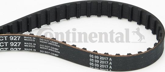 Contitech CT 927 - Зубчатый ремень ГРМ autospares.lv