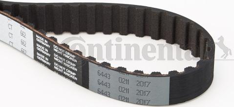 Contitech CT 662 - Зубчатый ремень ГРМ autospares.lv