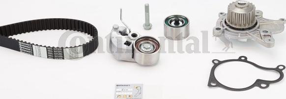 Contitech CT 1099 WP2 - Водяной насос + комплект зубчатого ремня ГРМ autospares.lv