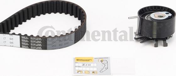 Contitech CT 1045 K1 - Комплект зубчатого ремня ГРМ autospares.lv