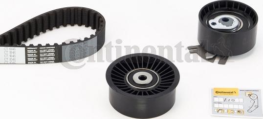 Contitech CT 1046 K1 - Комплект зубчатого ремня ГРМ autospares.lv