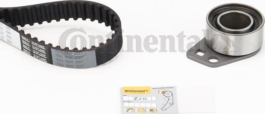 Contitech CT1042K1 - Комплект зубчатого ремня ГРМ autospares.lv