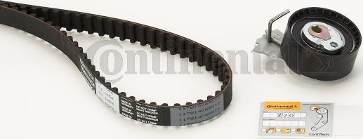 Contitech CT 1066 K1 - Комплект зубчатого ремня ГРМ autospares.lv