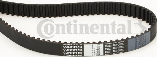 Contitech CT 1063 - Зубчатый ремень ГРМ autospares.lv