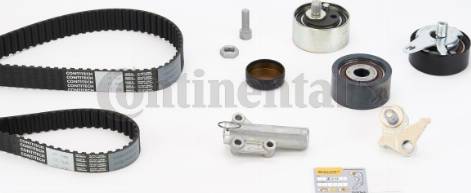 Continental CT1015K4PRO - Комплект зубчатого ремня ГРМ autospares.lv