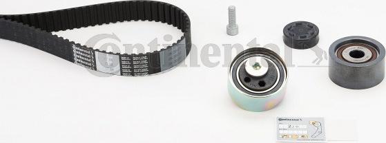 Contitech CT1015K1 - Комплект зубчатого ремня ГРМ autospares.lv