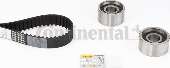 Contitech CT 1038 K1 - Комплект зубчатого ремня ГРМ autospares.lv