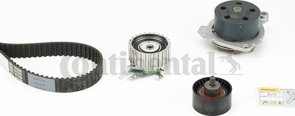 Contitech CT 1149 WP1 - Водяной насос + комплект зубчатого ремня ГРМ autospares.lv