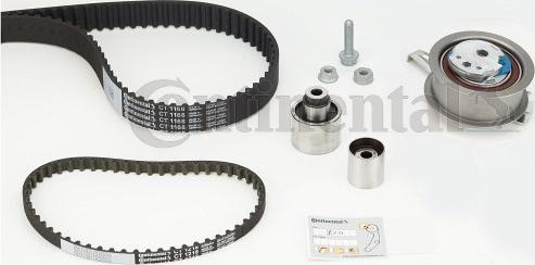 Contitech CT1168K6PRO - Комплект зубчатого ремня ГРМ autospares.lv