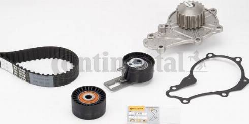 Continental CT 1162WP4 - Водяной насос + комплект зубчатого ремня ГРМ autospares.lv