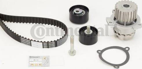 Continental CT1137WP1 - Водяной насос + комплект зубчатого ремня ГРМ autospares.lv