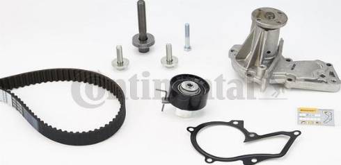 Continental CT881WP3 - Водяной насос + комплект зубчатого ремня ГРМ autospares.lv