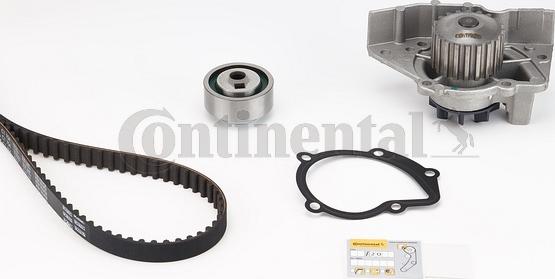 Contitech CT 754 WP1 - Водяной насос + комплект зубчатого ремня ГРМ autospares.lv