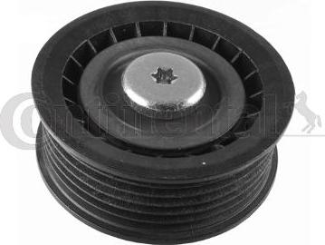 Contitech V85515 - Ролик, поликлиновый ремень autospares.lv