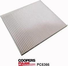 CoopersFiaam PC8366 - Фильтр воздуха в салоне autospares.lv