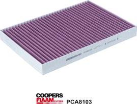 CoopersFiaam PCA8103 - Фильтр воздуха в салоне autospares.lv