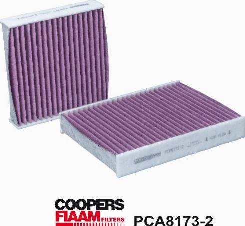 CoopersFiaam PCA8173-2 - Фильтр воздуха в салоне autospares.lv