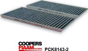 CoopersFiaam PCK8143-2 - Фильтр воздуха в салоне autospares.lv