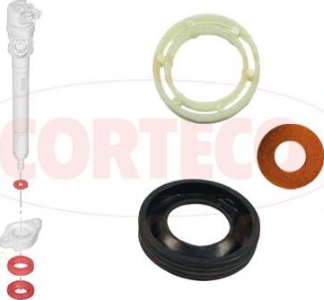 Corteco 49445011 - Комплект уплотнительных колец, клапанная форсунка autospares.lv