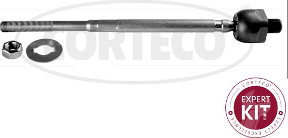 Corteco 49400672 - Осевой шарнир, рулевая тяга autospares.lv