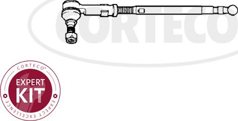 Corteco 49400877 - Рулевая тяга autospares.lv