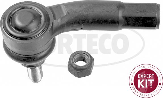 Corteco 49400242 - Наконечник рулевой тяги, шарнир autospares.lv