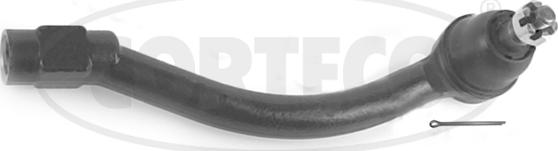 Corteco 49401891 - Наконечник рулевой тяги, шарнир autospares.lv