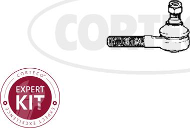 Corteco 49401346 - Наконечник рулевой тяги, шарнир autospares.lv