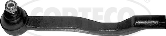 Corteco 49401745 - Наконечник рулевой тяги, шарнир autospares.lv