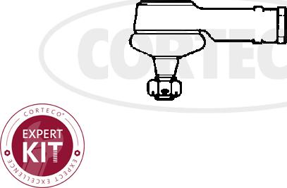Corteco 49399510 - Наконечник рулевой тяги, шарнир autospares.lv