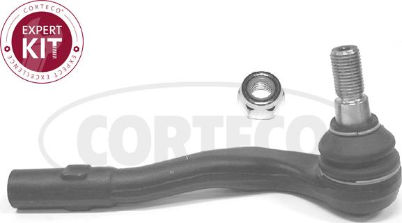 Corteco 49399291 - Наконечник рулевой тяги, шарнир autospares.lv