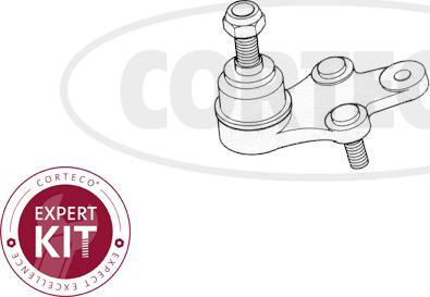 Corteco 49395998 - Шаровая опора, несущий / направляющий шарнир autospares.lv