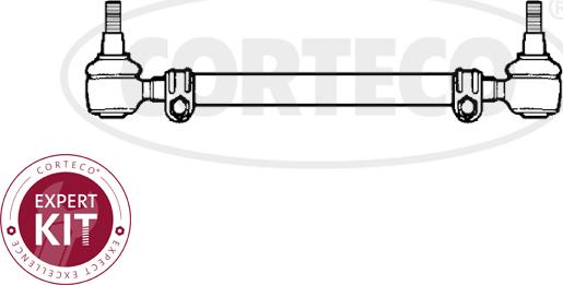 Corteco 49396073 - Рулевая тяга autospares.lv