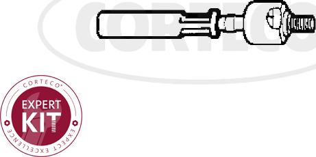 Corteco 49396739 - Осевой шарнир, рулевая тяга autospares.lv