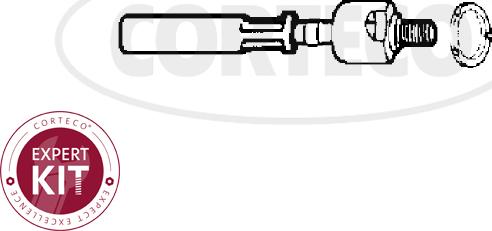 Corteco 49396735 - Осевой шарнир, рулевая тяга autospares.lv