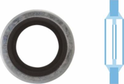 Corteco 006339H - Уплотнительное кольцо, резьбовая пробка маслосливного отверстия autospares.lv