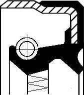 Corteco 01017776B - Уплотняющее кольцо, сальник, ступица колеса autospares.lv