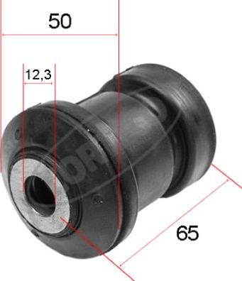 Corteco 80000461 - Сайлентблок, рычаг подвески колеса autospares.lv