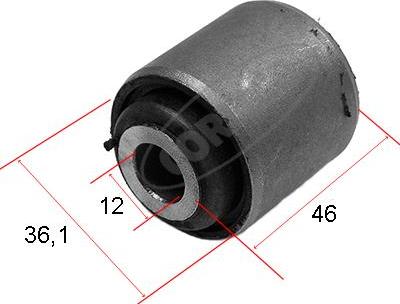 Corteco 80000517 - Сайлентблок, рычаг подвески колеса autospares.lv