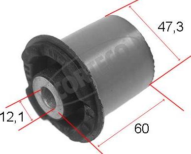 Corteco 21652926 - Сайлентблок, рычаг подвески колеса autospares.lv