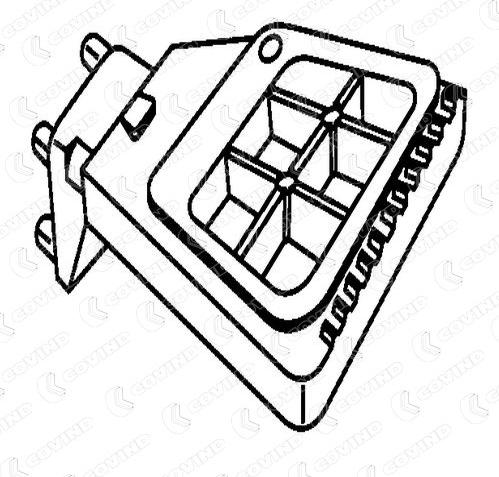 Covind XF0237 - Кронштейн, Подножка autospares.lv