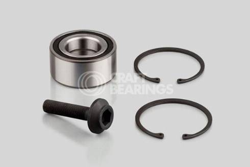 Craft Bearings 43CRB-1356 - Подшипник ступицы колеса, комплект autospares.lv