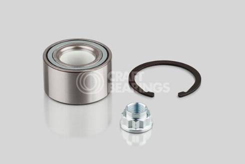 Craft Bearings 43CRB-3945 - Подшипник ступицы колеса, комплект autospares.lv