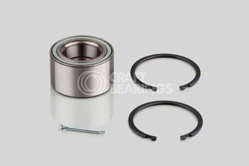 Craft Bearings 43CRB-3981ABS - Подшипник ступицы колеса, комплект autospares.lv