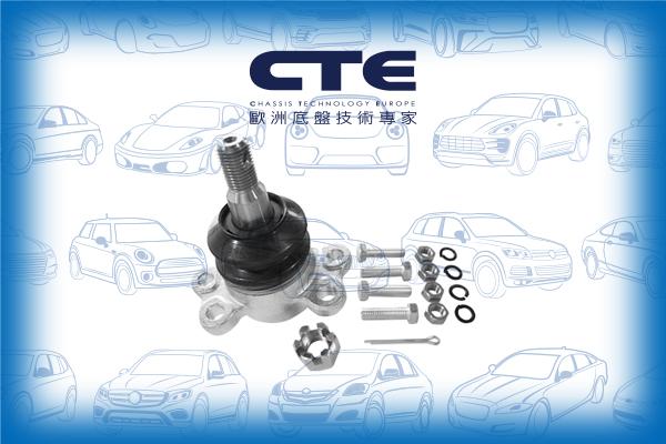 CTE CBJ08001A - Шаровая опора, несущий / направляющий шарнир autospares.lv