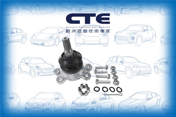 CTE CBJ08003A - Шаровая опора, несущий / направляющий шарнир autospares.lv