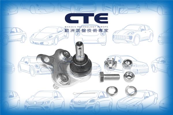 CTE CBJ02012A - Шаровая опора, несущий / направляющий шарнир autospares.lv