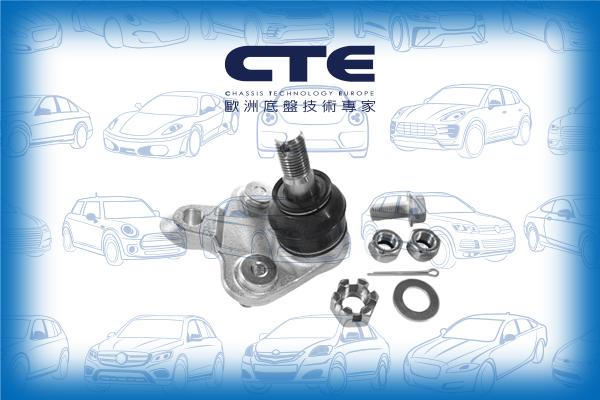 CTE CBJ02020A - Шаровая опора, несущий / направляющий шарнир autospares.lv