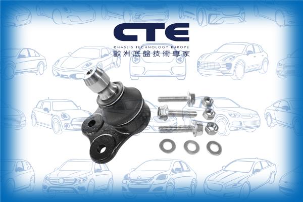 CTE CBJ15002A - Шаровая опора, несущий / направляющий шарнир autospares.lv