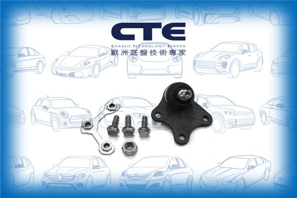 CTE CBJ20006RA - Шаровая опора, несущий / направляющий шарнир autospares.lv